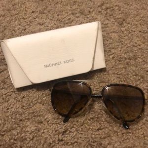 Michael Kors Aviator Sunglasses